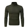 Men S Long Sleeve Fleece Turtleneck T Shirt Warm Base Layer Top