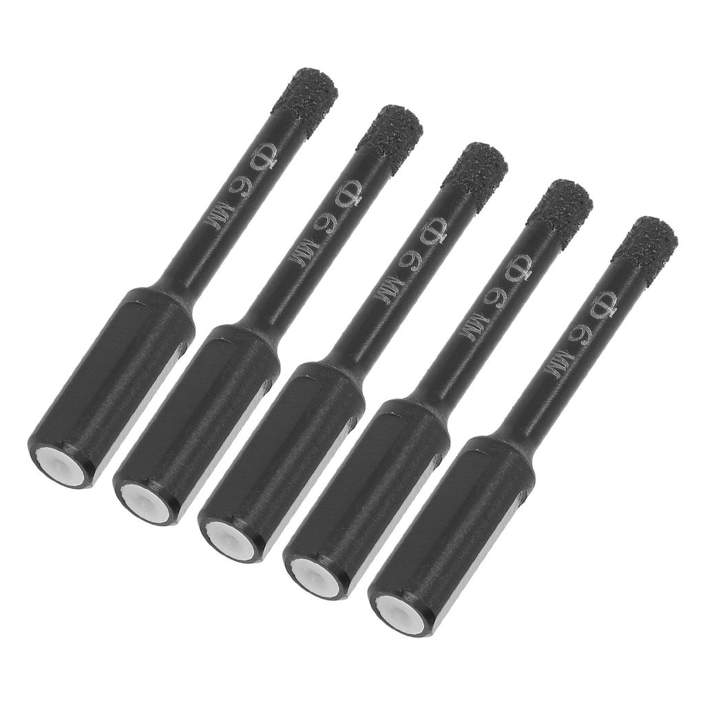 5 шт. Алмазное сверло для мокрого и сухого использования, чистое и эффективное, набор алмазных коронок для открывания отверстий для