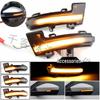 LED Dynamic Sequential Turn Signal Lights for Skoda Octavia MK3 5E and VW T-Roc Rearview Mirrors