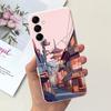 Чехол для телефона Samsung Galaxy A25 5G Samsung A25 2023 SM-A25B Модный дизайн с луной Мягкая силиконовая задняя крышка