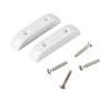 4PCS White Bass Guitar Thumb Rest Plastic Bass Finger Rest Anti Slip Bass Thumb Rest  Guitar