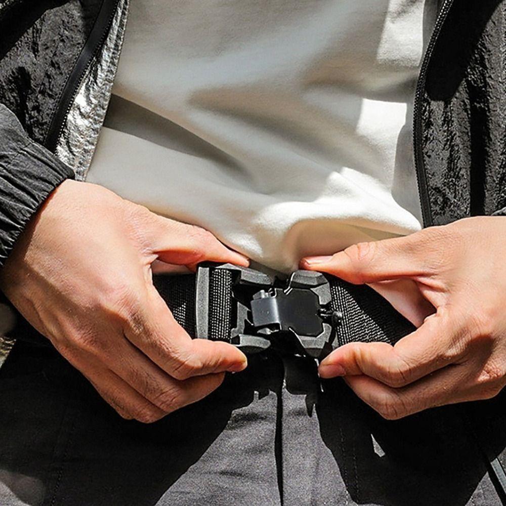 Elastic Canvas Belt Adjustable Waist Belts Durable Jeans Waistband  Outdoor