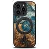 Bewood Unique case for iPhone 14 Pro - Planets - Earth with MagSafe
