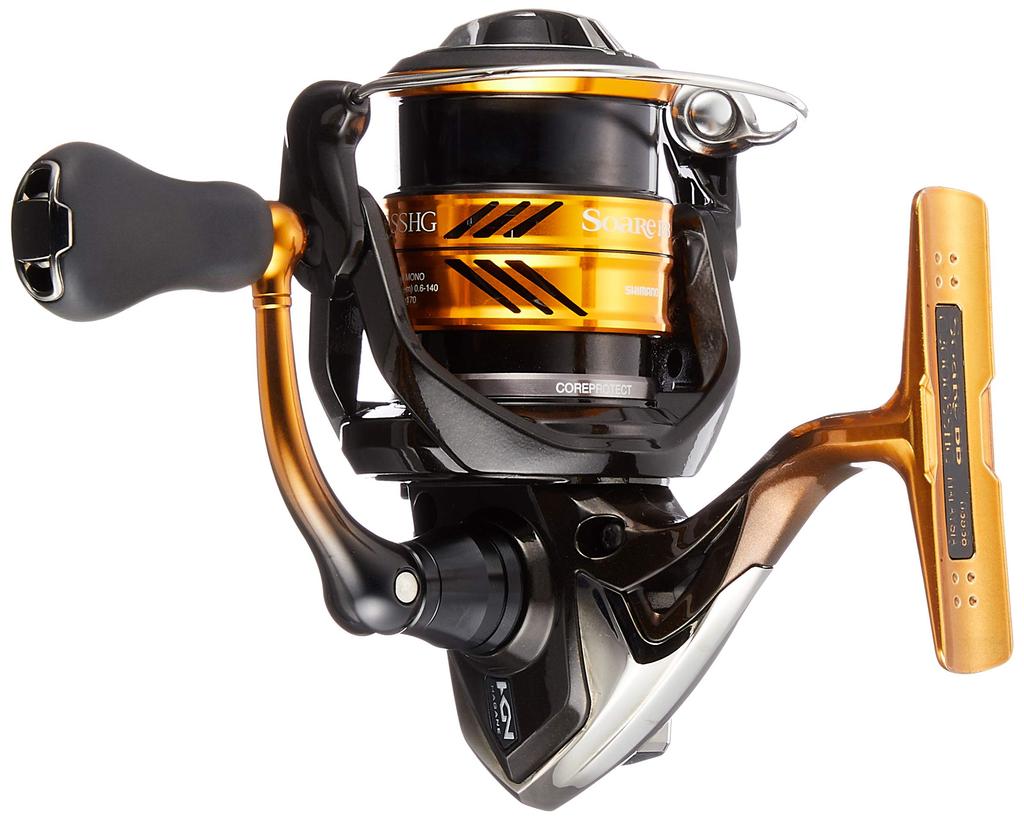 SHIMANO Катушка для спиннинга Aging Mebaring 18 Soare BB C2000SSHG