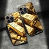 Чехол для телефона 'Золотой слиток Богатство и Финансы' Для Apple Iphone 16E 16 Pro Max 15 Plus Мягкий 13 12 Mini Чехол 11 14 Pro Max Capa 8 7 SE S