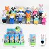 Миниатюрные коллекционные фигурки Zootopia Hippers в закрытой коробке, игрушки-сюрпризы для детей, подарки на день рождения для детей.