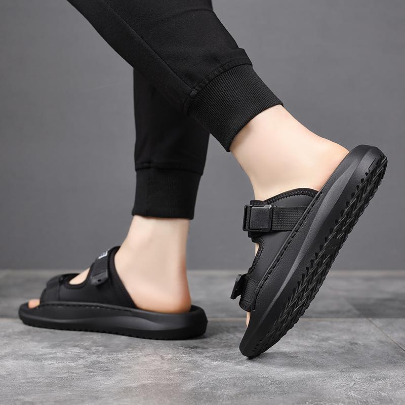 Модные пляжные повседневные мужские шлепанцы Удобный и модный дизайн Уличная ходьба Повседневная воздухопроницаемость Молодежная обувь Трендовая Новинка