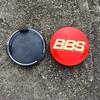 AUT1 4pcs BBS Emblem hub caps 60mm 65mm 68mm Acrylic PMMA Planar Surface BBS Car Wheel Hub Center Cap Hub For Car Center HubCaps