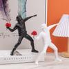 Статуя бросающего цветы, Скульптура бросающего цветы, Мужские фигурки, Домашний декор для полок, Художественное ремесло, Украшение стола для гостиной