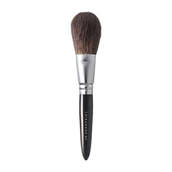 Кисть Kumano Brush Chikuhodo Regular Series Powder Brush Серая белка Black Line Makeup Brush (Косметическая кисточка) Р-П7