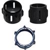 3-in-1 Silicone Shock Absorbing Tank Protector Sleeve | Anti-Break Glass Armor Cover | Durable Bands Will Fit Any Tank (black)