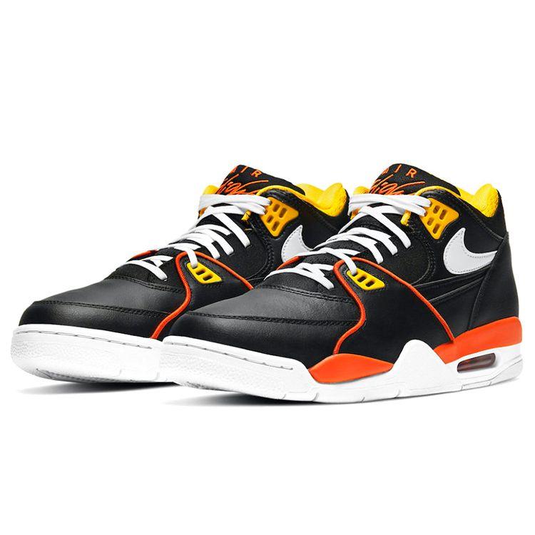 Nike Мужские кроссовки Air Flight 89 Rosewell Rayguns черно-белые Team-Orange DD1171-001