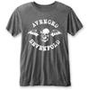 Avenged Sevenfold A7X Burnout White Text Unisex T-shirt