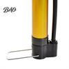 Aluminum Alloy Tire Inflator Mini High Pressure Bike Pump, Portable Air Pump with Foldable Pedal, for Road Mountain Bicycle Motorbike Motorcycle