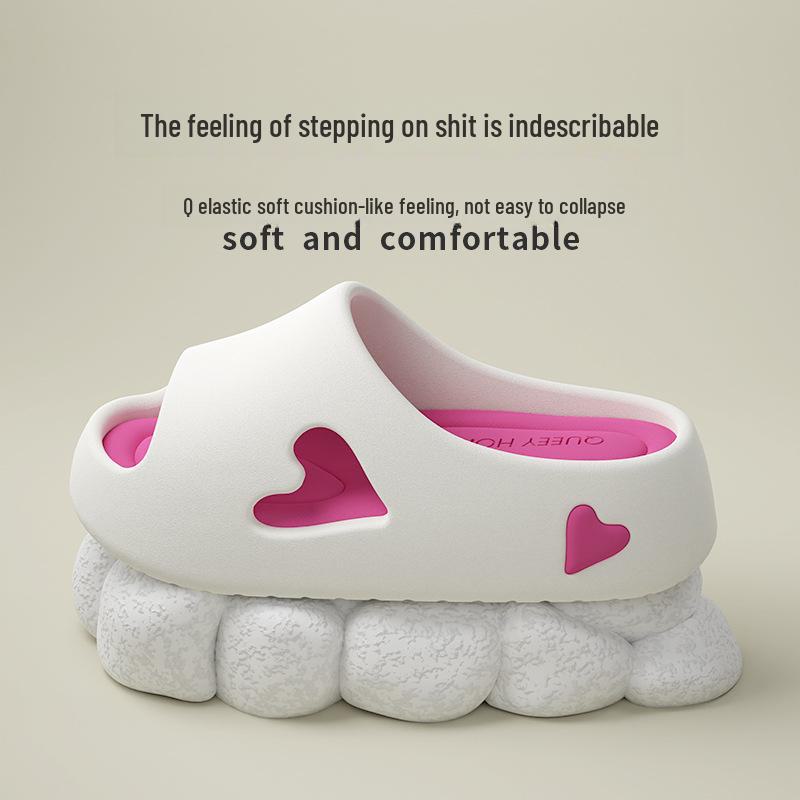 Женские нескользящие летние тапочки для ванной из ЭВА 2024 года для дома
