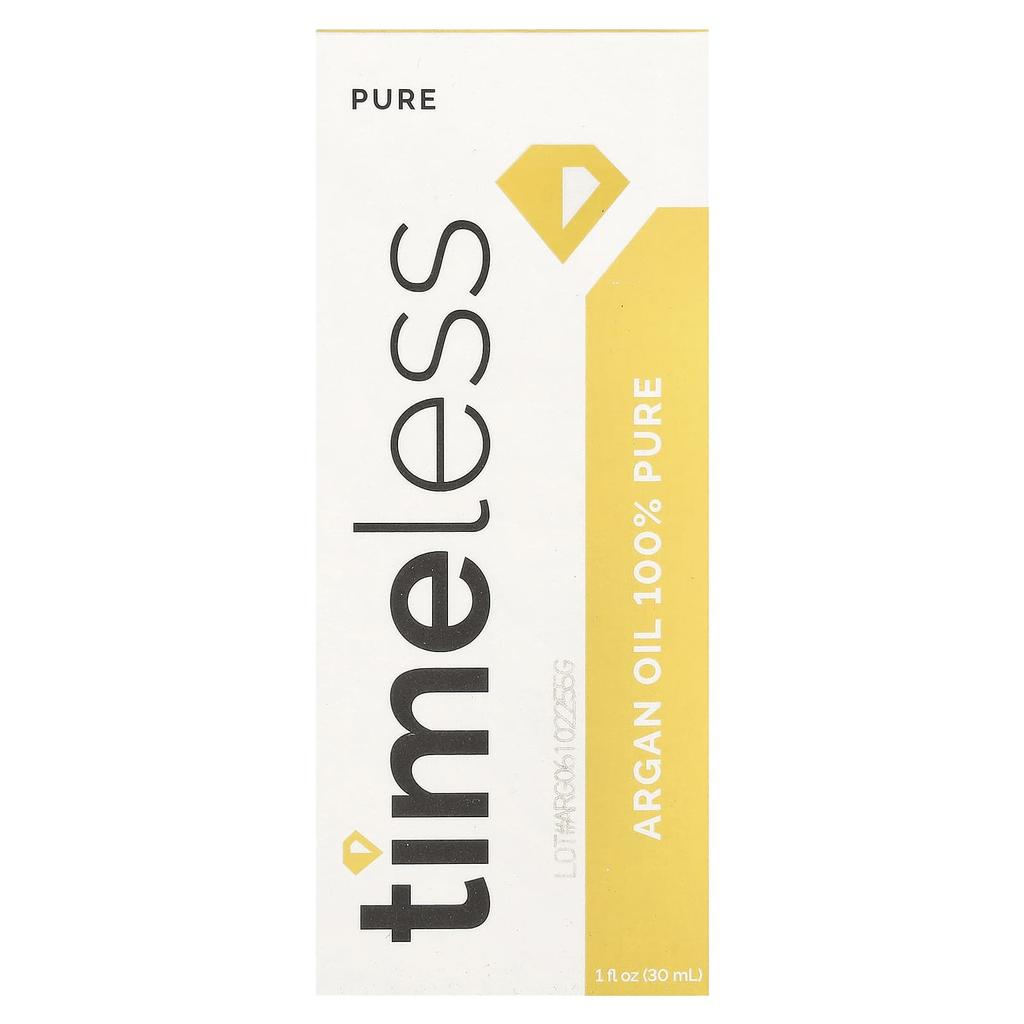 Timeless Skin Care, Аргановое масло 100% чистое, 30 мл (1 жидкая унция)