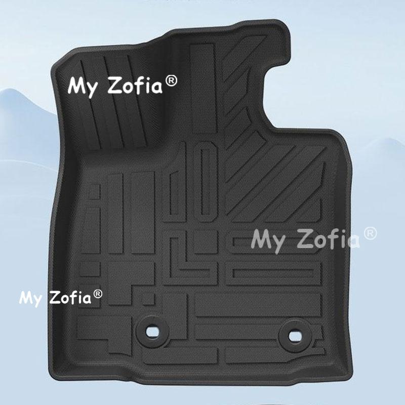 For Toyota RAV4 XA60 2026 2027 Waterproof TPE Car Floor Mats Custom Fit Auto Foot Pads Carpet Interior Modification Accessories