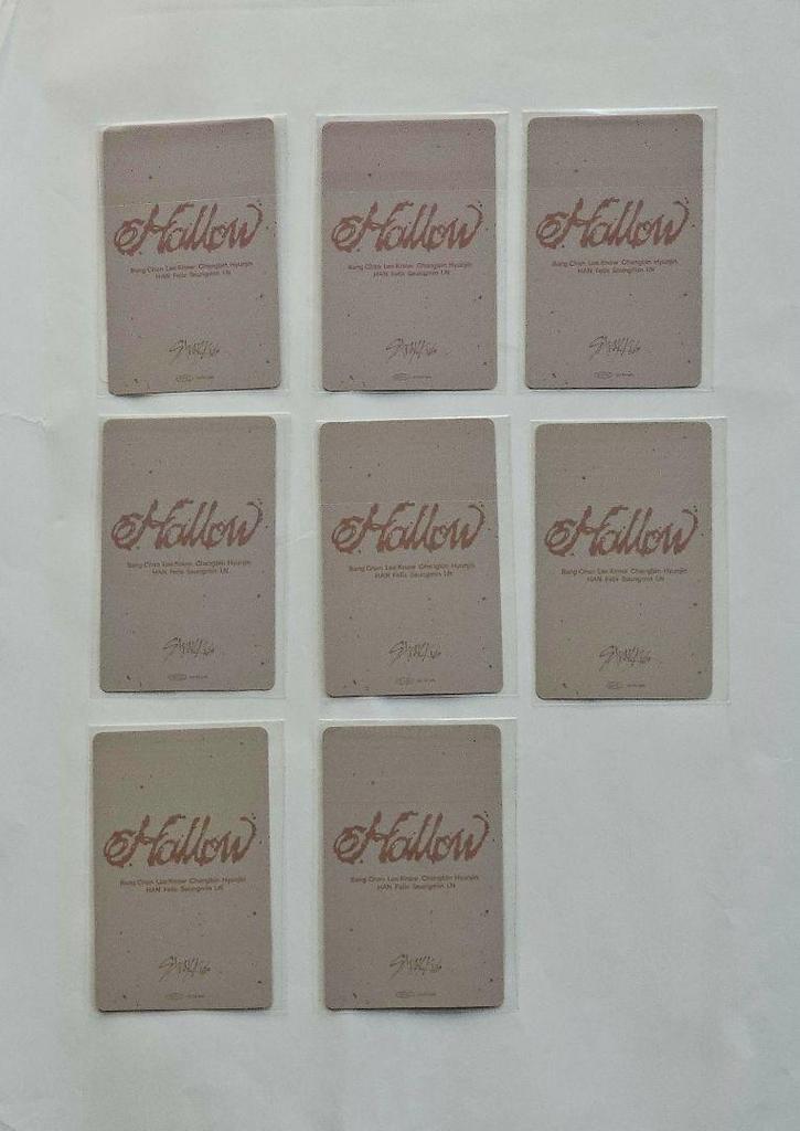 [USED] Straykids Hollow Sony Musical Purchase Bonus Trading Card Member Complete