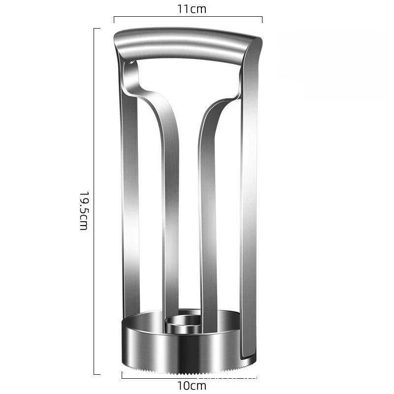 High Quality Kitchen Fruit Gadgets Stainless Steel Pineapple Corer Knife Eye Peeler Slicer Corer Peeling Pineapple Knife Cutter