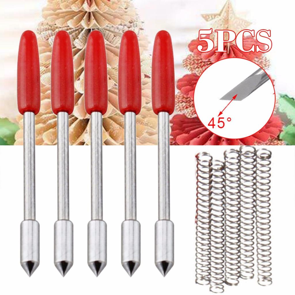 5Pcs/set 45° CB09 Cutting Plotter Blade Vinyl Cutter Tool for Roland