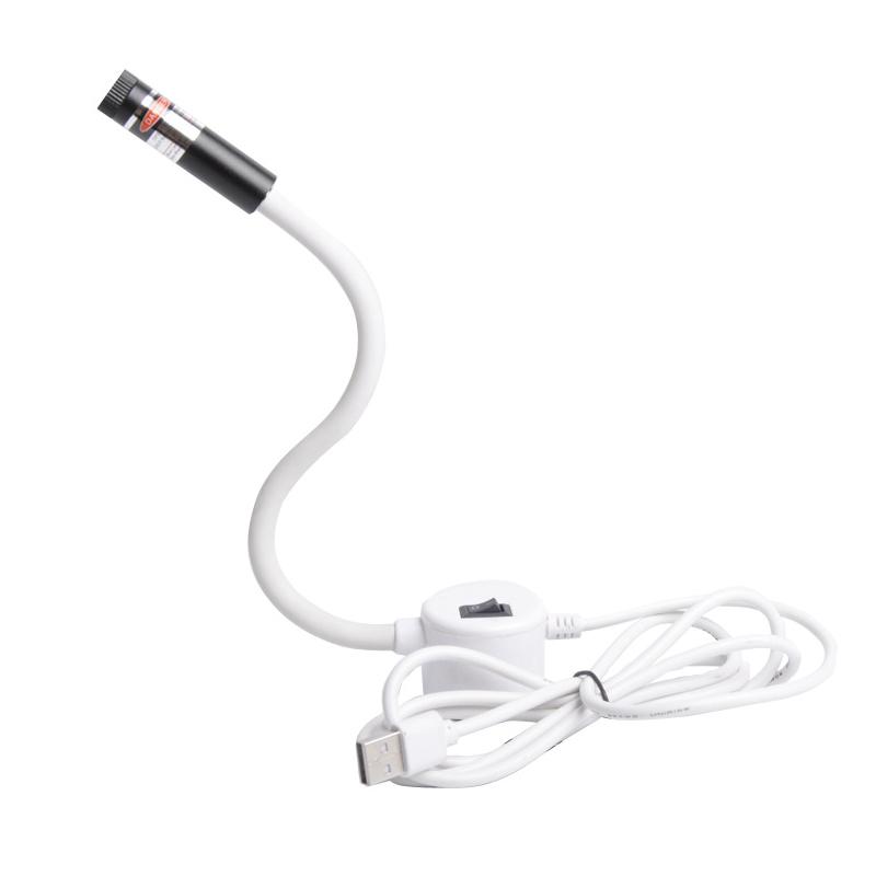 USB Красный Лазерный Позиционирующий Фонарь Инфракрасная Рабочая Лампа Для Резки С Магнитной Основой DC5V Линия/Крест Швейной Машины Аксессуары