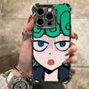 Мягкий чехол для телефона One P-Punch-Man Tatsumaki для iPhone 15 16 17 Air 14 Pro Max 16E Plus 13 12 Mini Покрытие Защита от падения Fundas