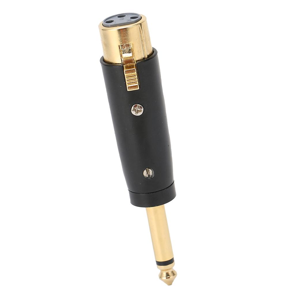 6.35mm Mono Male To XLR Female O Adapter for Guitar O Cable Microphone Interface