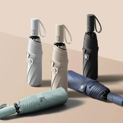 Автоматический зонт для Xiaomi, женский и женский, бесплатная доставка, подарок для девочек, мини-защита от солнца, складной небольшой дождь, ветрозащитный УФ-зонт