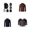 Men's Winter Cowl Neck Hooded Sweatshirt Coat Jacket For Ultimate Comfort And Style