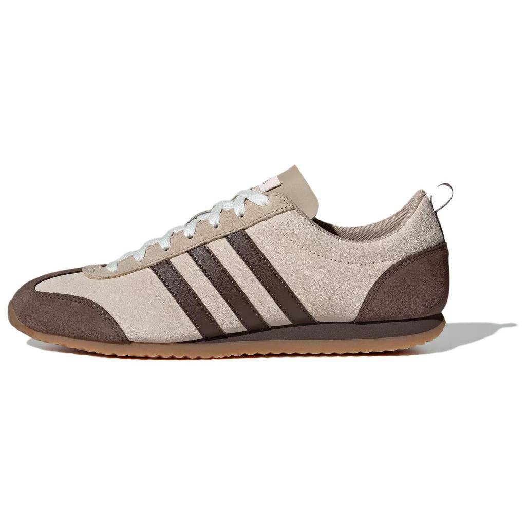 Adidas VS Jog 2.0 Halo Ivory Brown Unisex Sneakers Earth-Strata JQ8539