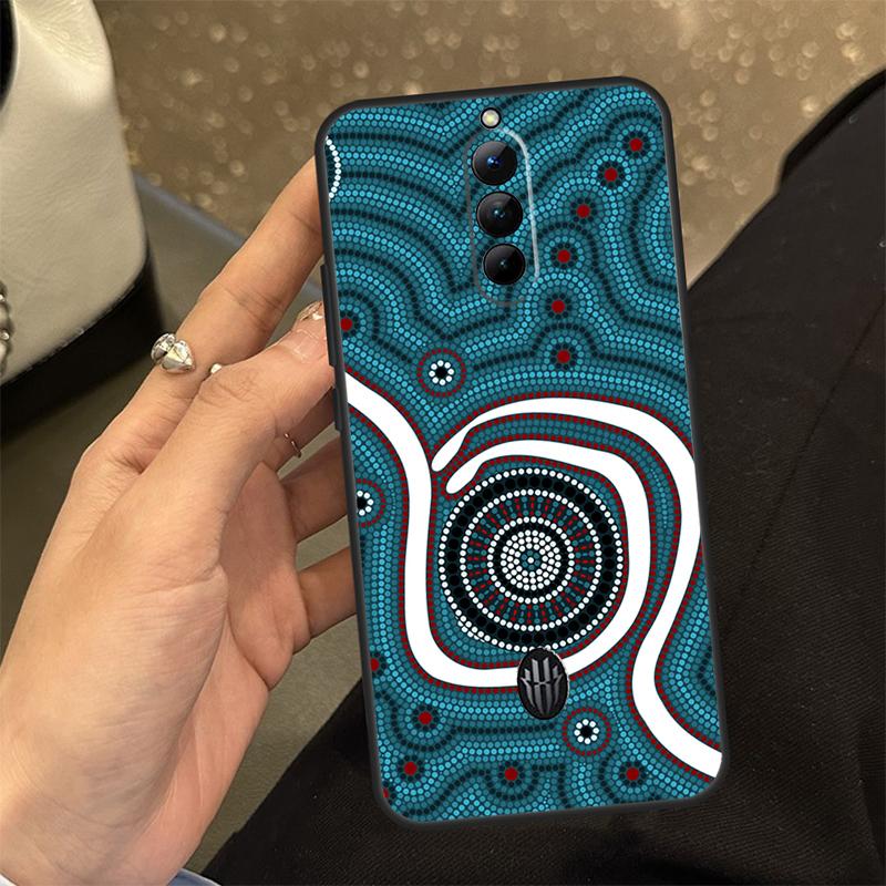 Aboriginal Art Print Case For Nubia Red Magic 8S Pro Plus Red Magic 8 Pro 6 7 6S 7S Pro 5G 5S 6R Cover Coque