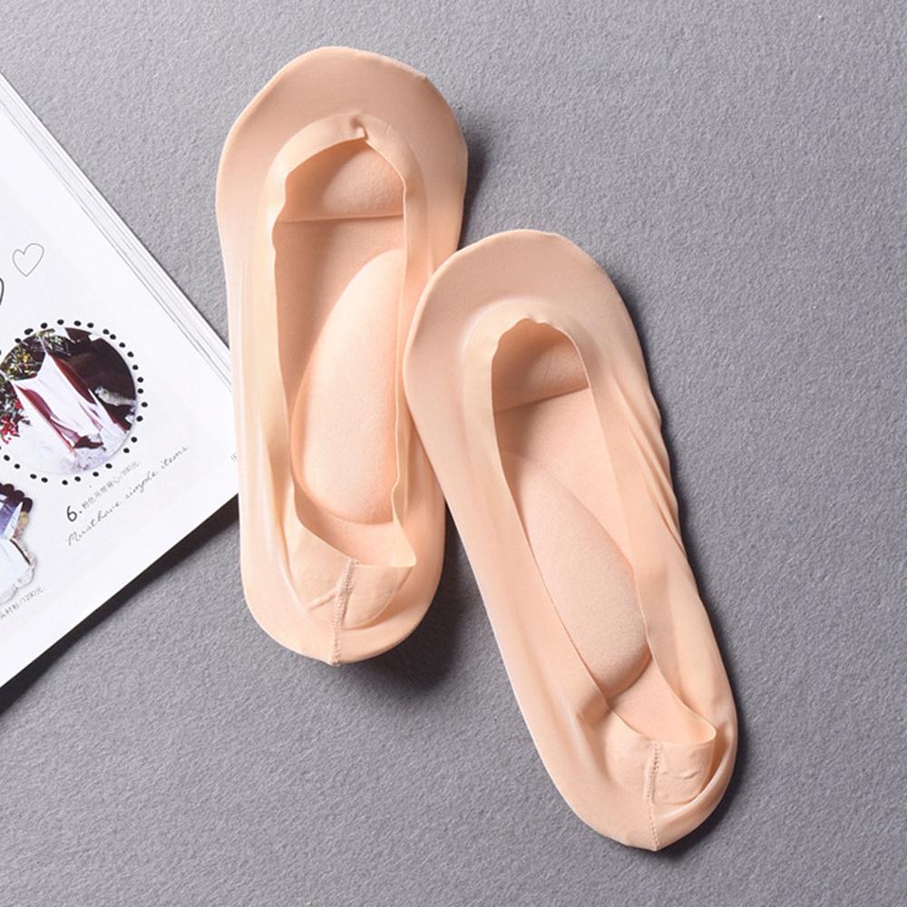 Women Summer Foot Massage with Gel Pads Health Care Arch Support Sock Slippers Invisible Socks 3D Socks