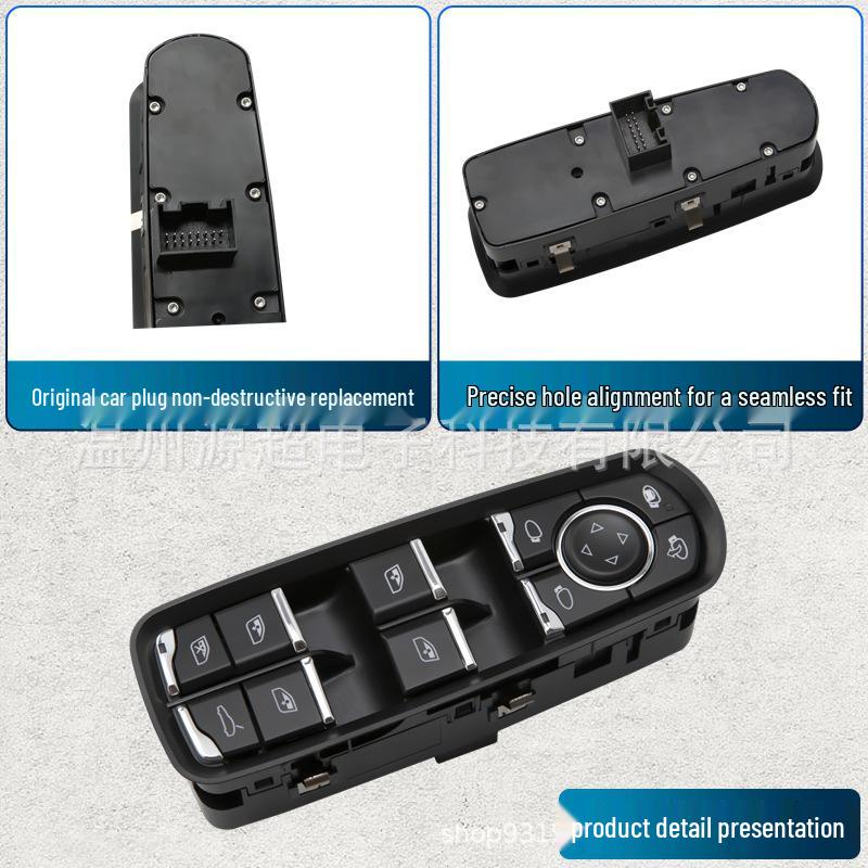 Compatible Porsche Cayenne Power Window Switch 7PP959858AEDML for Panamera/Macan