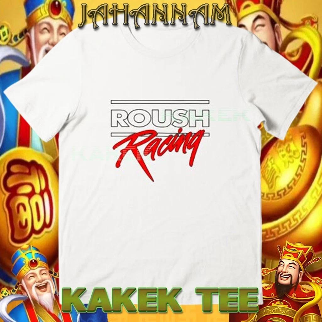New Roush Racing Logo American T shirt Funny Size S to 5XL
