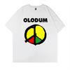 Майкл Джексон Футболка с коротким рукавом Мир и Любовь Антивоенная OLODUM Музыка Рок Мужская Детская Взрослая Y2k Короткие рукава Классическая