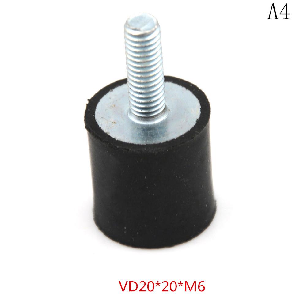 1pc M3 M4 M5 M6 M8 Male To Female Thread Rubber Shock Absorber Crash Pad Damper Bobbin Mount Anti Vibration Isolator Accessories