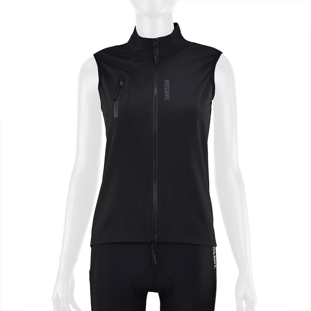 Wosawe Women Cycling Gilet Lightweight Sports Bike Vest Running Reflective Top XS-XL