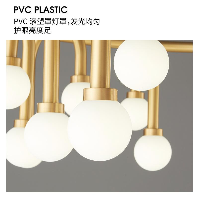 Итальянский дизайн G9 LED Домашний декор Золотой хром Люстра Освещение Люстра Подвесные светильники Подвесной светильник Lampen Для гостиной