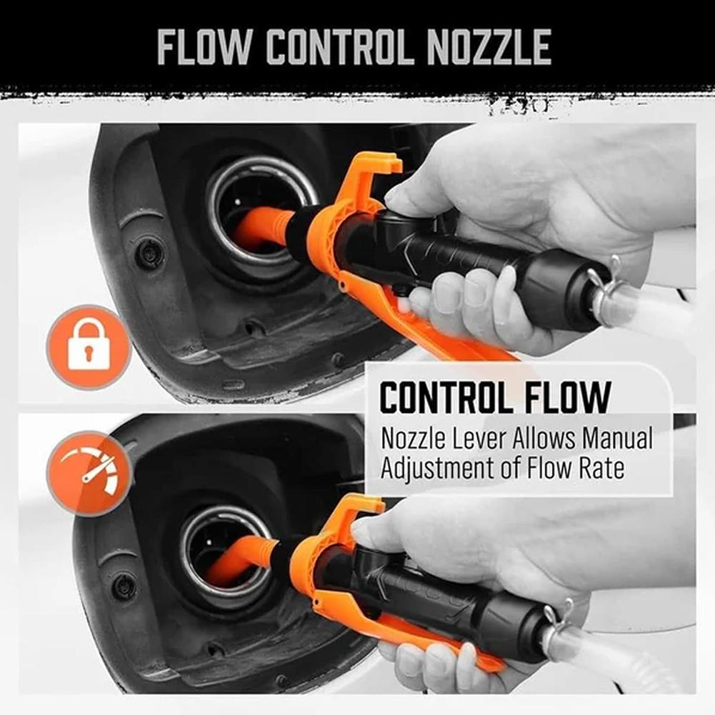 Liquid Oil Transfer Pump Water Pump Powered Electric Outdoor Car Vehicle Fuel Gas Transfer Suction Pumps Liquid Transfer Oil