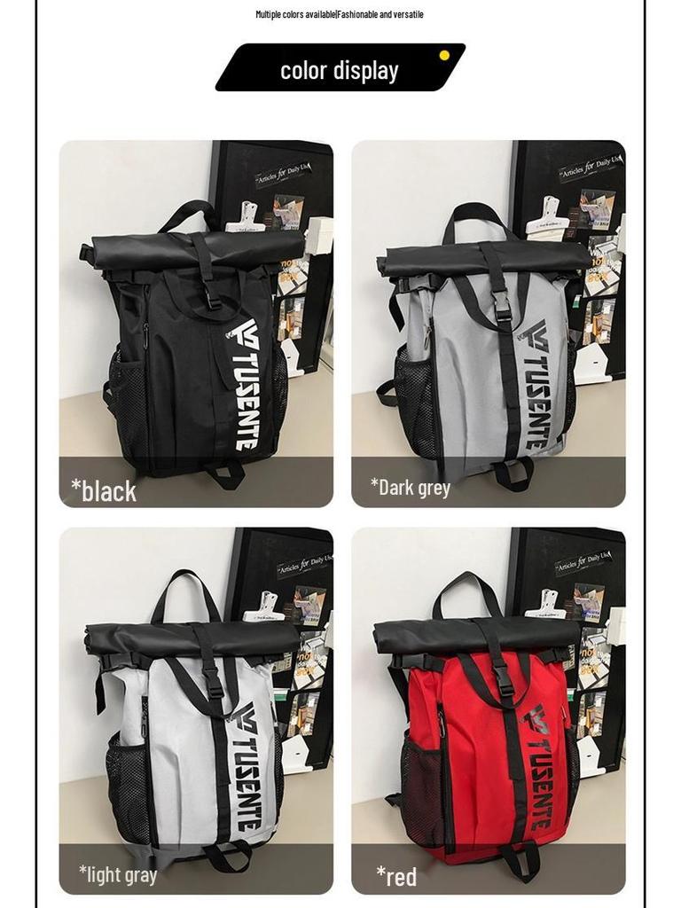 Мужской спортивный рюкзак большой вместимости для студентов - баскетбол, футбол, для улицы и путешествий