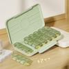 A Week Medicine Storage Containers Portable Sealed Pill Case BPA Free Pill Dispenser Box  Outdoor