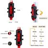 Flashing City Mountain Bike Bicycle Light USB Rechargeable Cycling Taillight Rear Bicycle Light