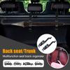 2pcs Car Back Seat Hook Umbrella Holder Seat Back Storage Multi-function Rear Seat Headrest Hanging Hook Auto Interior Organizer