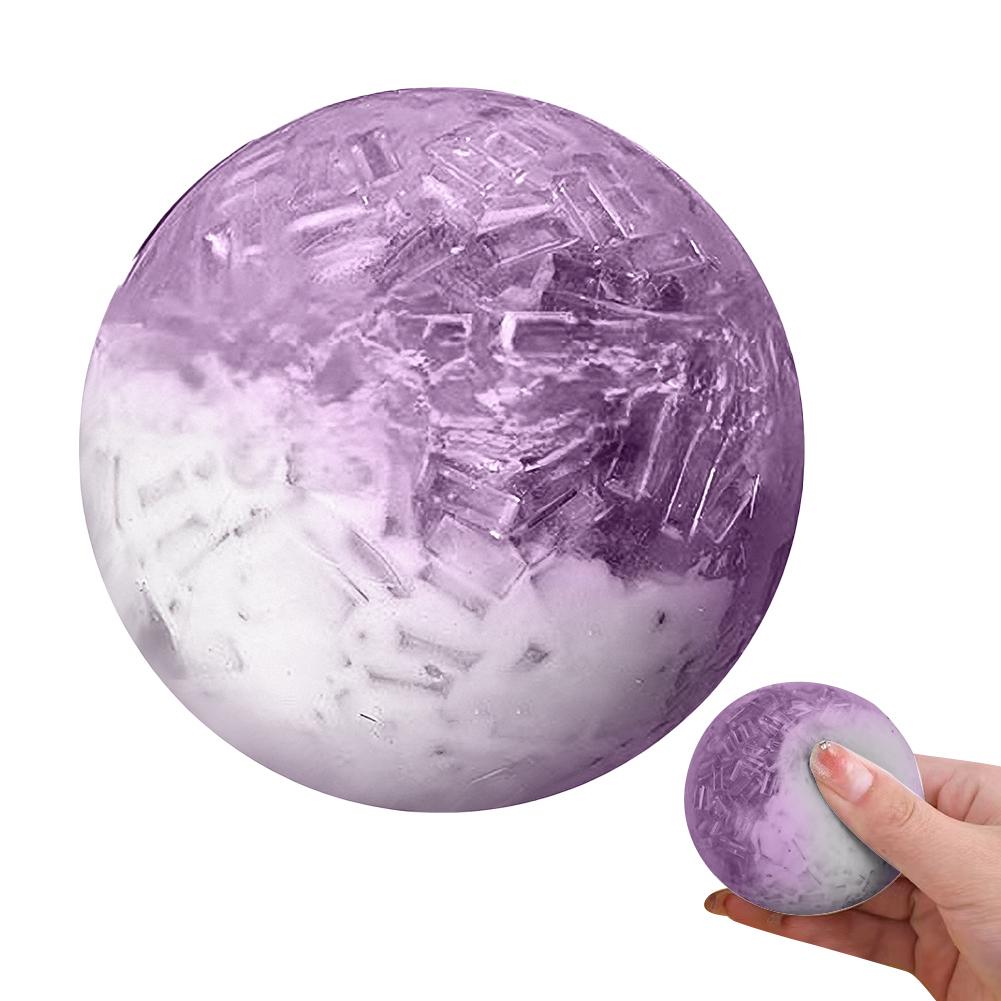 Squeeze Sensory Toy Soft Relaxation Fun Portable Calming Gadgets Kids Adults Colored Ball Fidget Toy For Home School Traveling