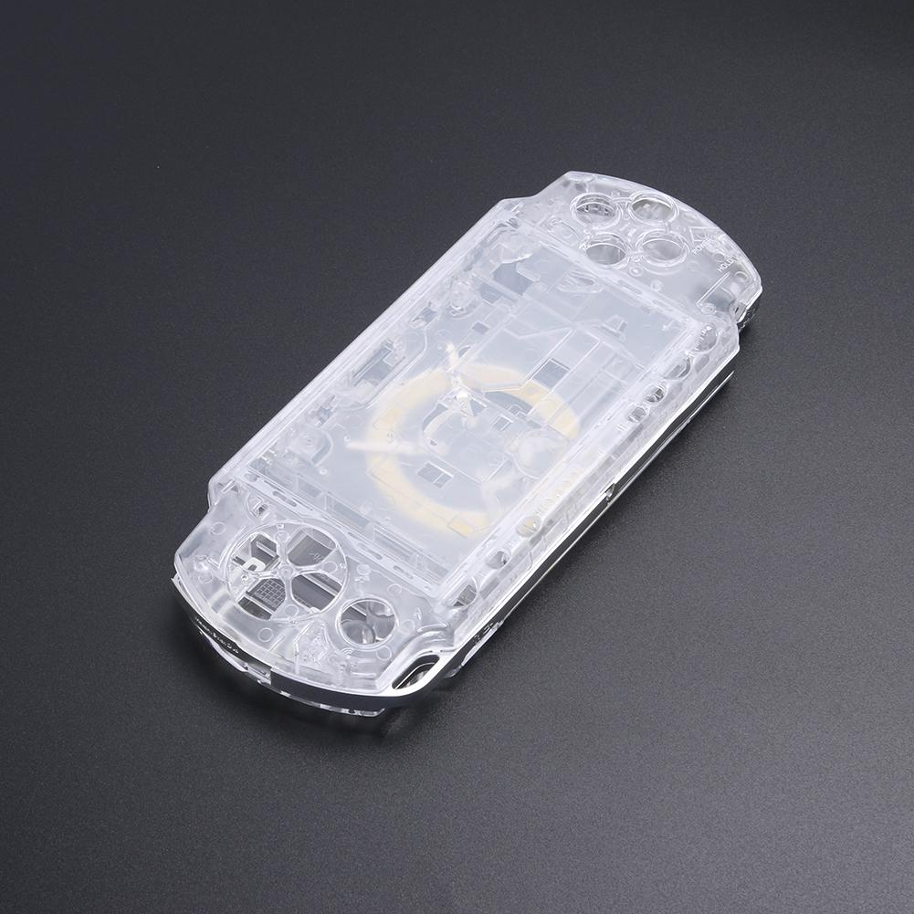 Game Console Shell Case Professional Protection Shell Cover Set Replacement with Button Kit for PSP2000 Game Console Accessories