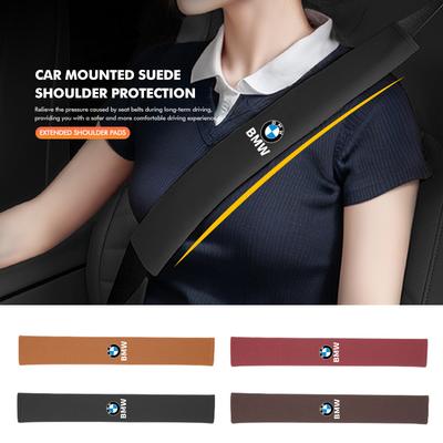 For BMW Car Seat Belt Cover Shoulder Strap Pad Accessories G30 G20 M3 M5 E91 E92 E93 E36 E70 X3 X4 X5 X1 E39 F30