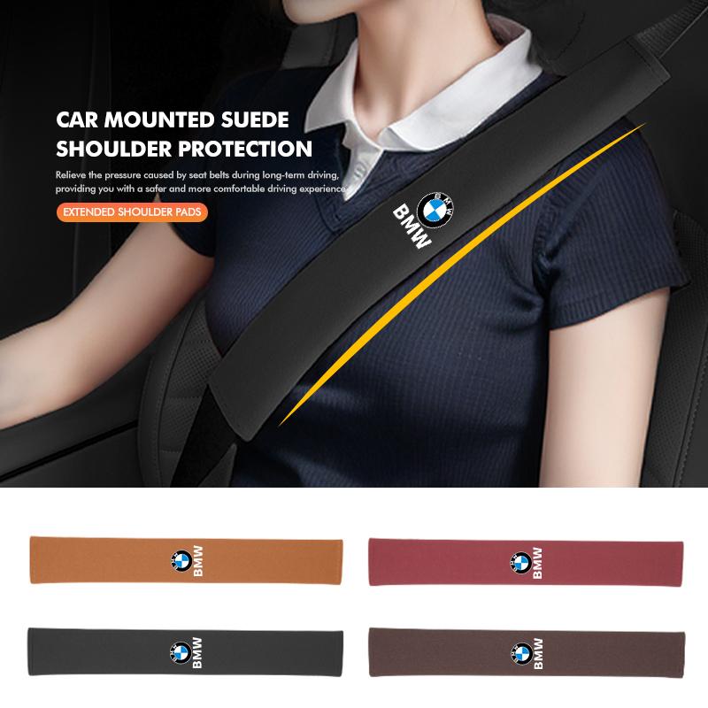 For BMW Car Seat Belt Cover Shoulder Strap Pad Accessories G30 G20 M3 M5 E91 E92 E93 E36 E70 X3 X4 X5 X1 E39 F30