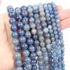 Natural Stone Beads Tiger Eye Amazonite Rose Quartz Turquoises Obsidian Agates Beads For Jewelry Making DIY Bracelet 4 6 8 10mm
