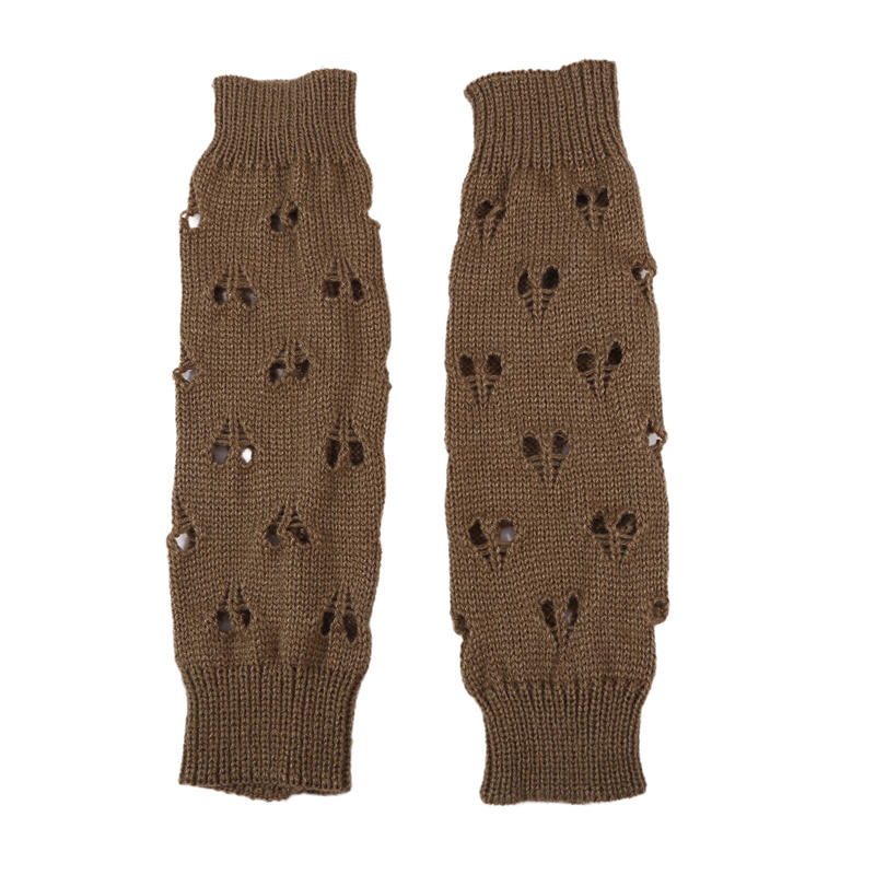 1 пара женских утеплителей для рук с отверстием для большого пальца длиной до локтя, эластичные трикотажные рукава для сохранения тепла, однотонные, без пальцев