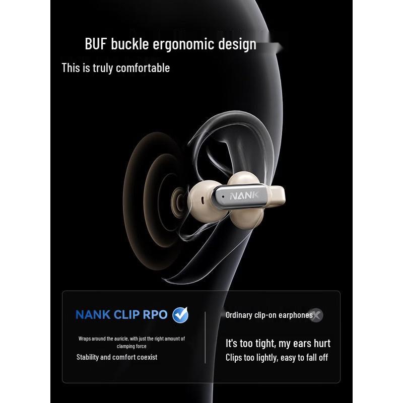 Наушники-клипсы Nank Clip Pro с открытым акустическим оформлением